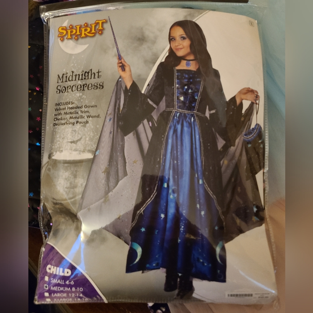Child Midnight Sorceress Halloween Costume